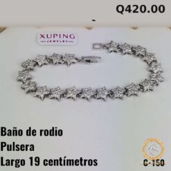 Pulsera C-150 · Largo 19 cm