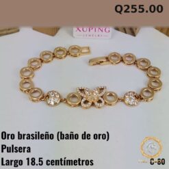 Pulsera C-80 · Largo 18.5 cm