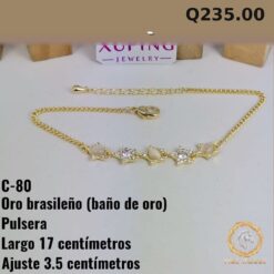 Pulsera C-80 · Largo 17 cm