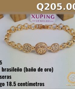 Pulsera C-75 · Largo 18.5 cm