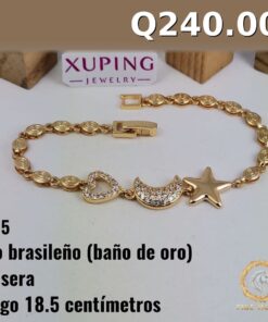 Pulsera C-75 · Largo 18.5 cm