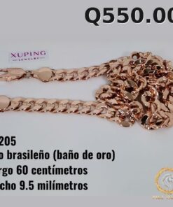 Cadena C-205 · Largo 60 cm / Ancho 9.5 mm