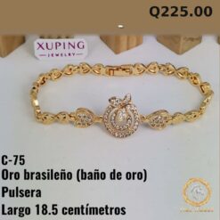 Pulsera C-75 · Largo 18.5 cm