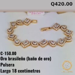 Pulsera C-150 · Largo 18 cm