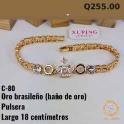 Pulsera C-80 · Largo 18 cm