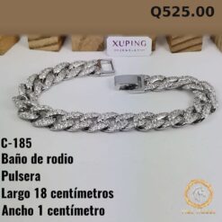 Pulsera C-185 · Largo 18 cm