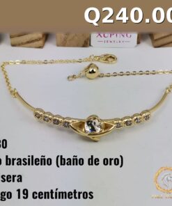 Pulsera C-80 · Largo 19 cm