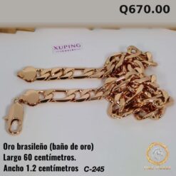 Cadena C-245 · Largo 60 cm / Ancho 1.2 cm