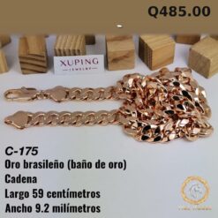 Cadena C-175 · Largo 59 cm / Ancho 9.2 mm