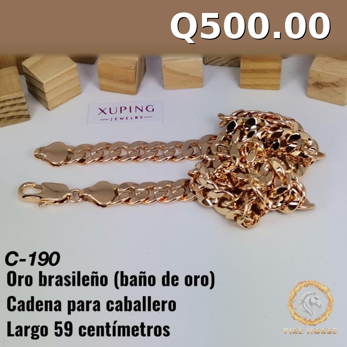 Cadena C-190 · Largo 59 cm