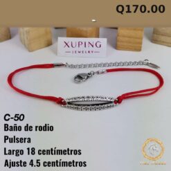 Pulsera C-50 · Largo 18 cm