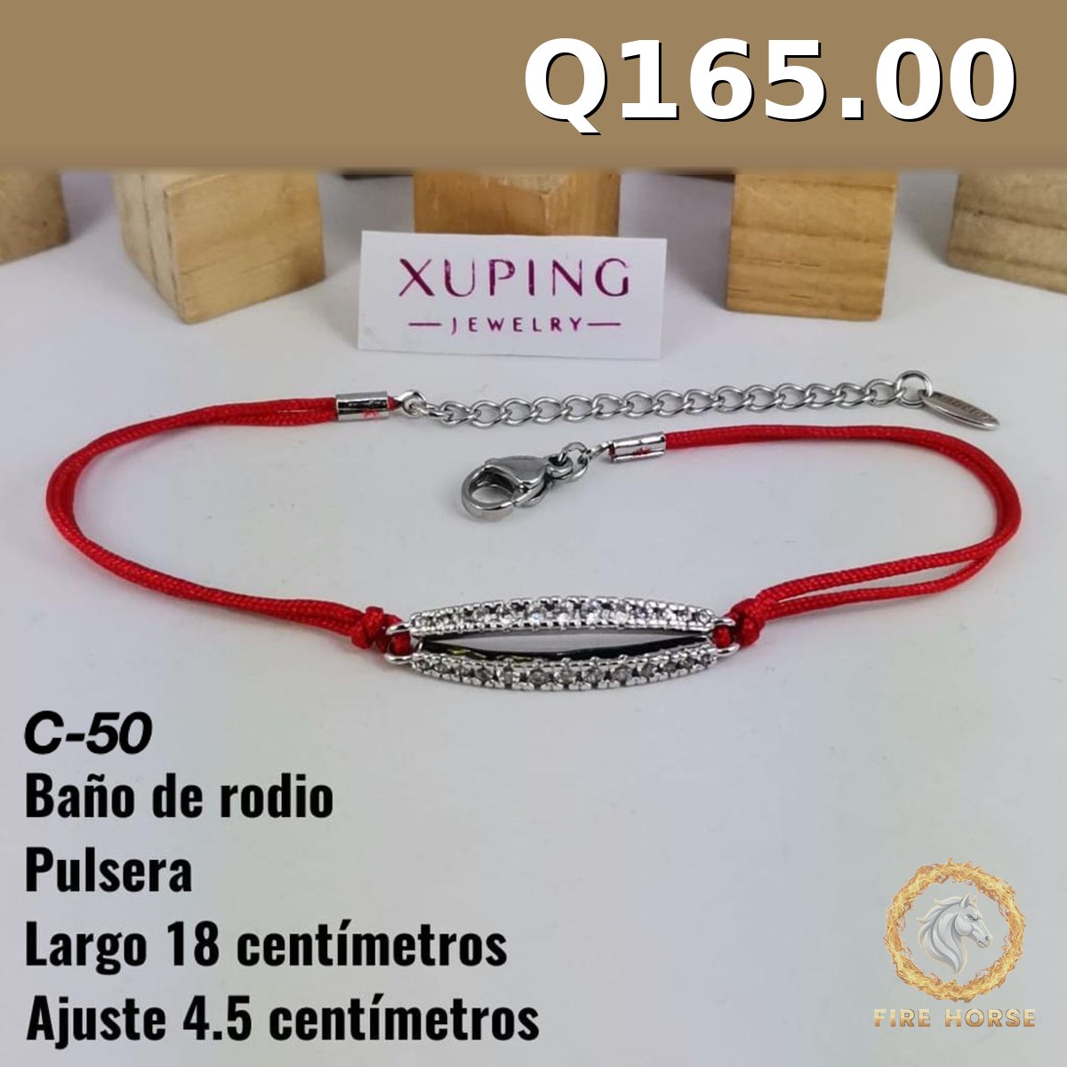 Pulsera C-50 · Largo 18 cm