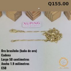 Cadena C-50 · Largo 50 cm / Ancho 1.9 mm