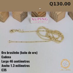 Cadena C-35 · Largo 46 cm / Ancho 1.3 mm
