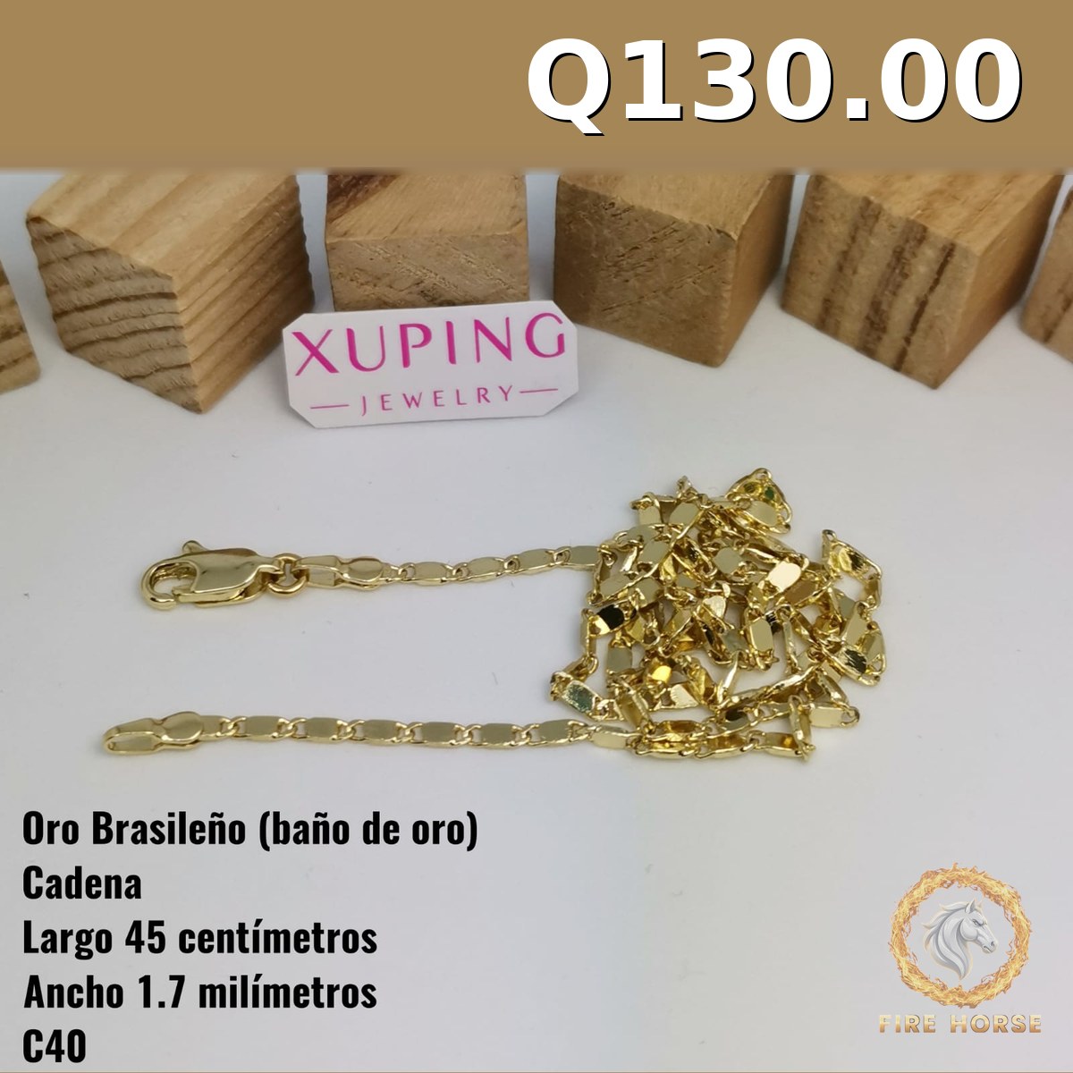 Cadena · Largo 45 cm / Ancho 1.7 mm