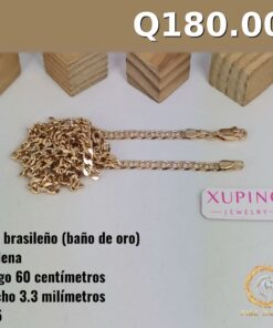 Cadena C-65 · Largo 60 cm / Ancho 3.3 mm