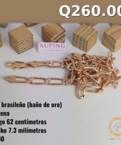 Cadena C-100 · Largo 62 cm / Ancho 7.3 mm