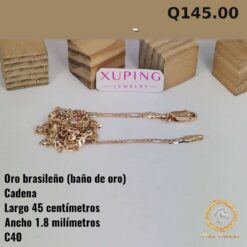 Cadena C-40 · Largo 45 cm / Ancho 1.8 mm