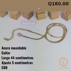 Collar C-60 · Largo 44 cm