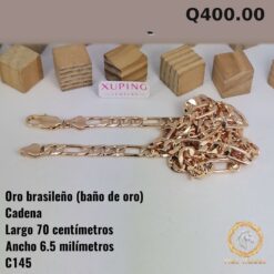 Cadena C-145 · Largo 70 cm / Ancho 6.5 mm