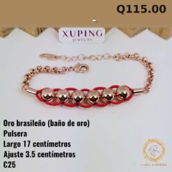 Pulsera C-25 · Largo 17 cm