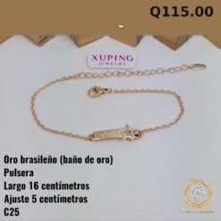 Pulsera C-25 · Largo 16 cm