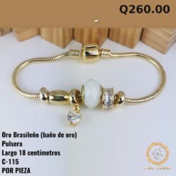 Pulsera C-115 · Largo 18 cm