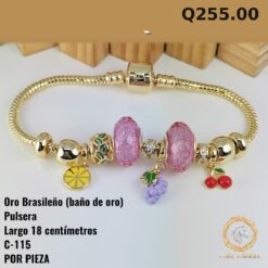 Pulsera C-115 · Largo 18 cm