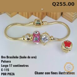 Pulsera C-115 · Largo 17 cm