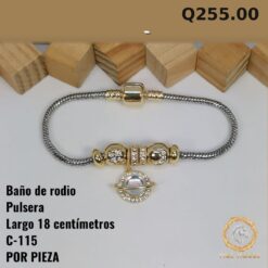 Pulsera C-115 · Largo 18 cm - Imagen 4
