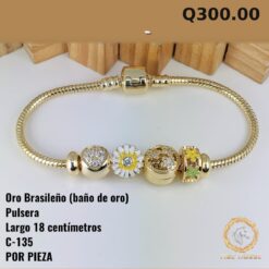 Pulsera C-135 · Largo 18 cm