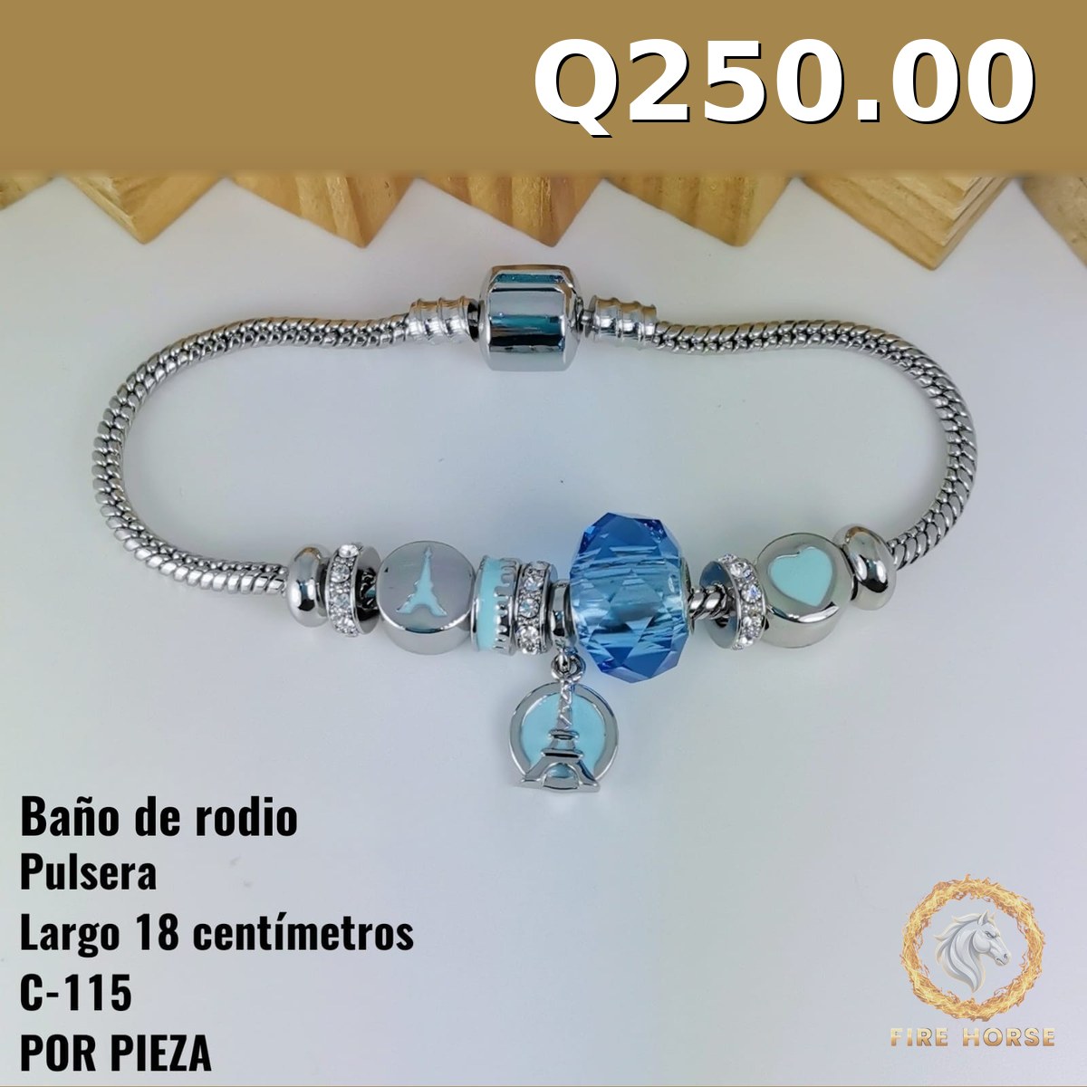 Pulsera C-115 · Largo 18 cm - Imagen 3