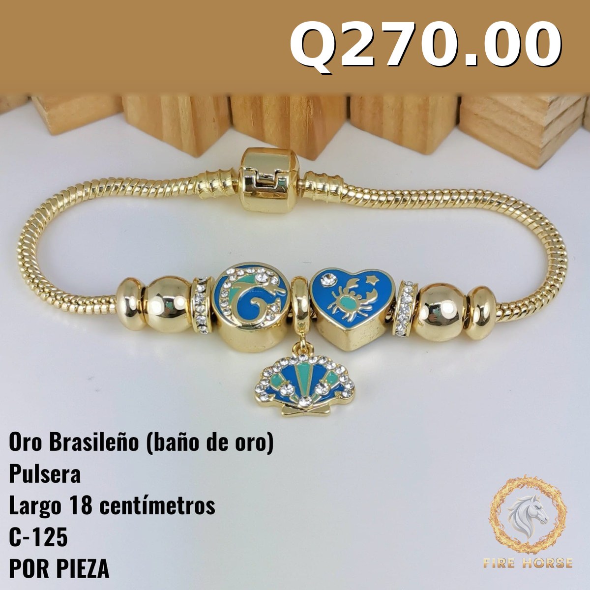 Pulsera C-125 · Largo 18 cm - Imagen 3