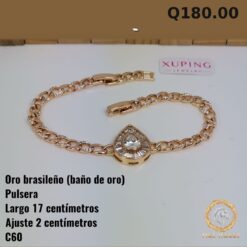 Pulsera C-60 · Largo 17 cm