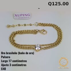 Pulsera C-40 · Largo 17 cm