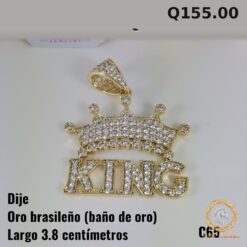Dije C-65 · Largo 3.8 cm