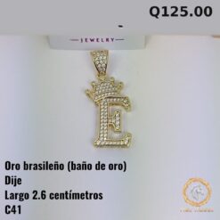 Dije C-41 · Largo 2.6 cm