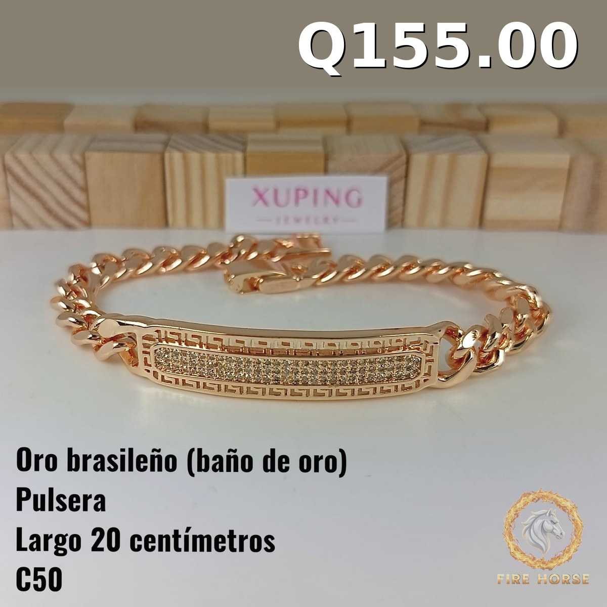 Pulsera C-50 · Largo 20 cm