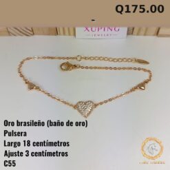 Pulsera C-55 · Largo 18 cm