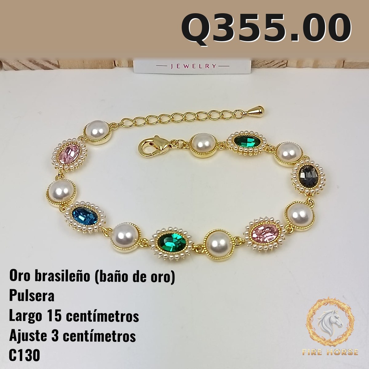 Pulsera C-130 · Largo 15 cm