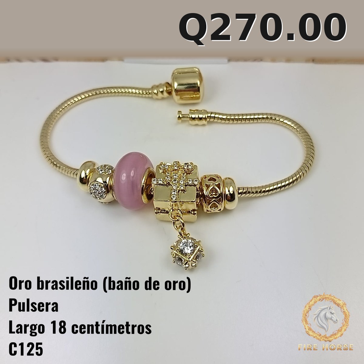Pulsera C-125 · Largo 18 cm - Imagen 4