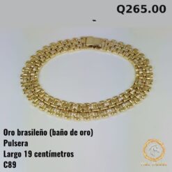 Pulsera C-89 · Largo 19 cm