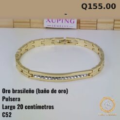 Pulsera C-52 · Largo 20 cm