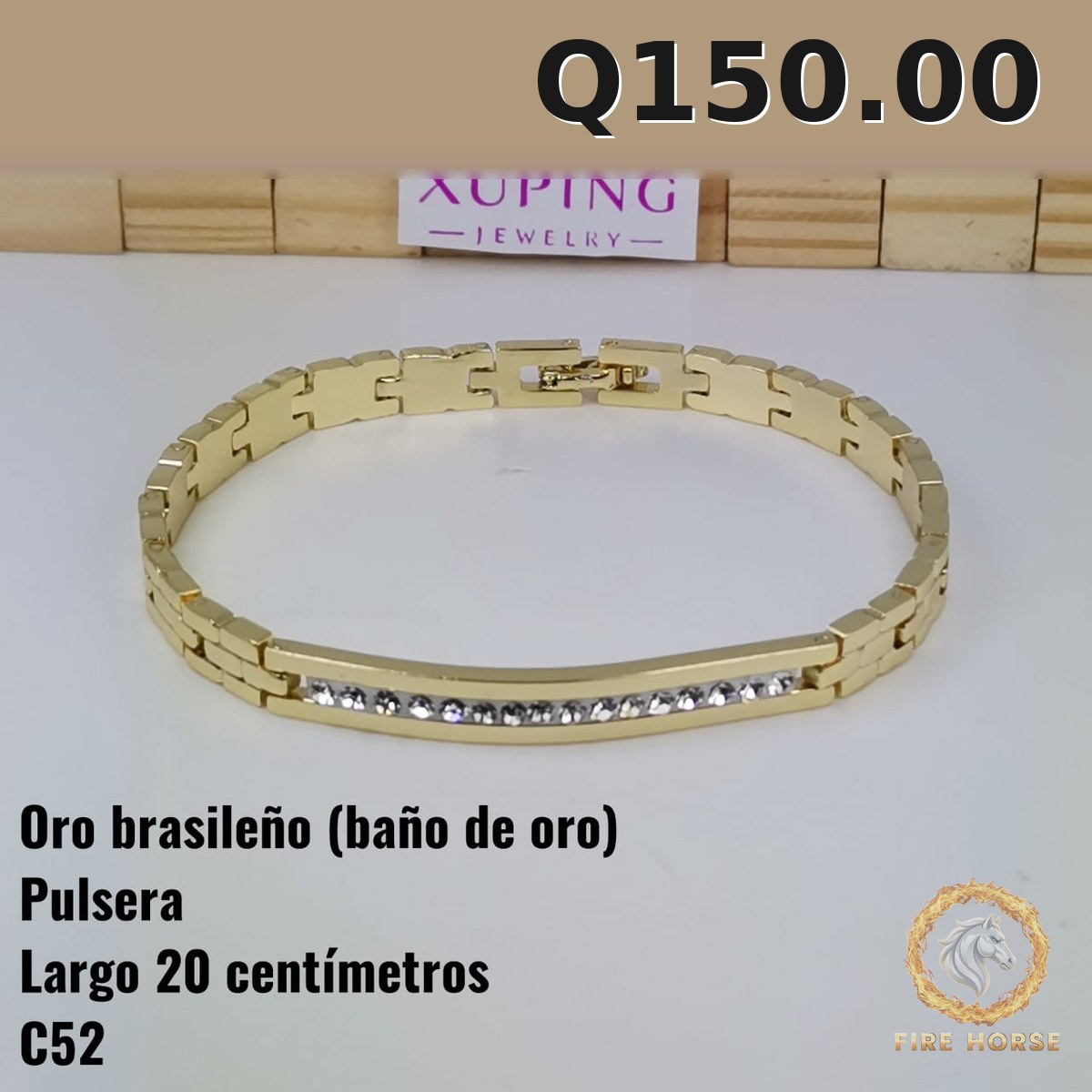 Pulsera C-52 · Largo 20 cm
