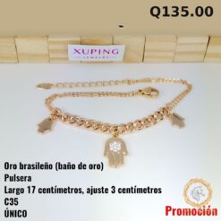 Pulsera C-35 · Largo 17 cm