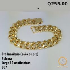 Pulsera C-87 · Largo 19 cm