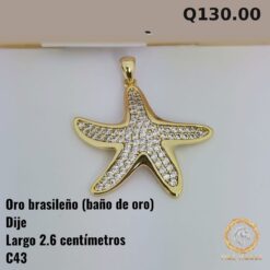 Dije C-43 · Largo 2.6 cm