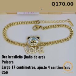 Pulsera C-56 · Largo 17 cm