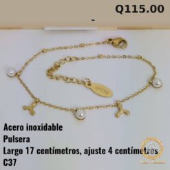 Pulsera C-37 · Largo 17 cm