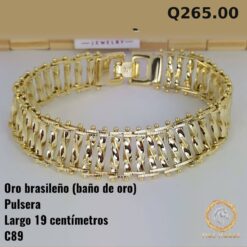 Alternative view of Pulsera C-89 · Largo 19 cm